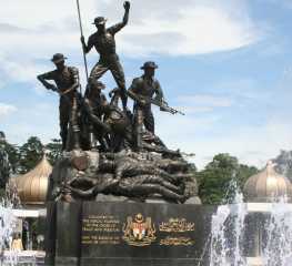 WWI & II war memorial, Kuala Lumpur